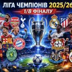 Ліга чемпіонів 2025/26: всі учасники 1/8 фіналу, результати стикових матчів плейоф та дата жеребкування