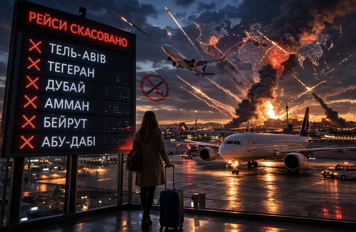 Lufthansa, Wizz Air, Air France та інші скасовують рейси до Ізраїлю, ОАЕ та інших країн регіону