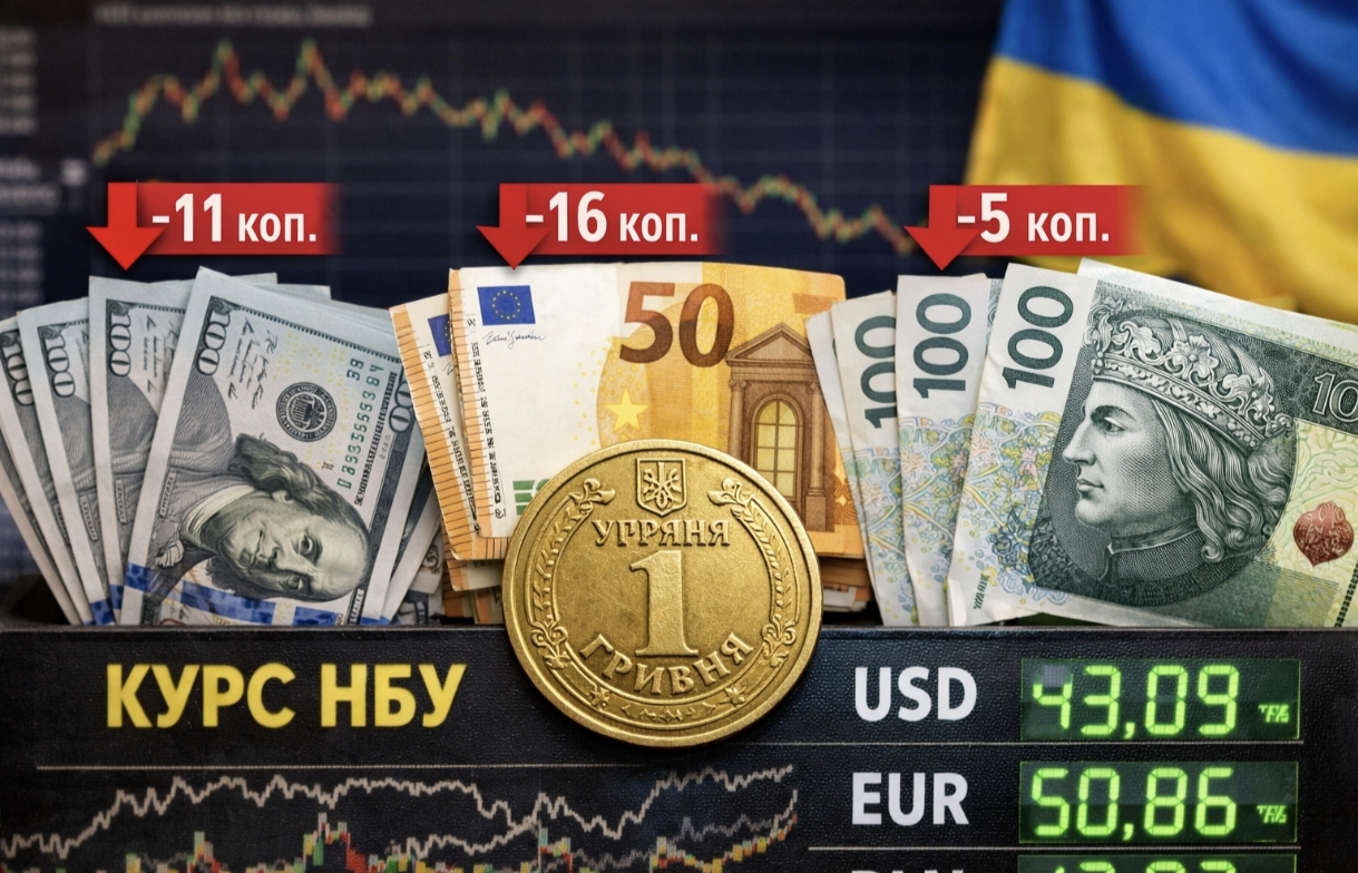 Курс валют на 2.03.2026 — скільки коштують долар, євро і злотий