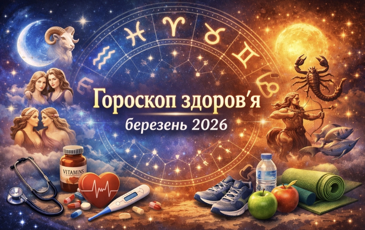 Що чекати від здоров’я у березні 2026: повний гороскоп для всіх знаків зодіаку з порадами лікарів і астрологів