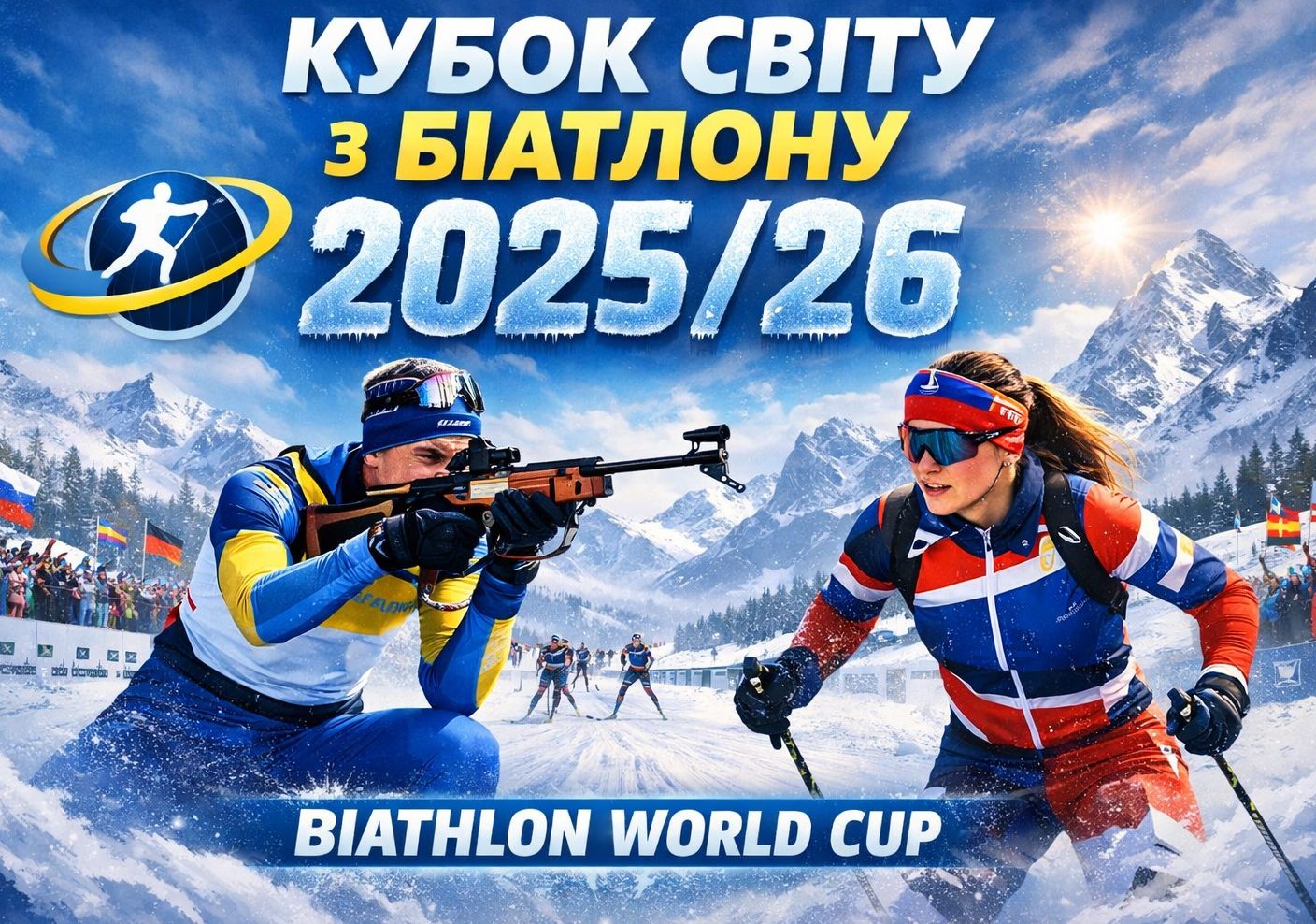 Кубок світу з біатлону в Контіолагті 5-8 березня 2026: розклад гонок і де дивитися трансляції в Україні