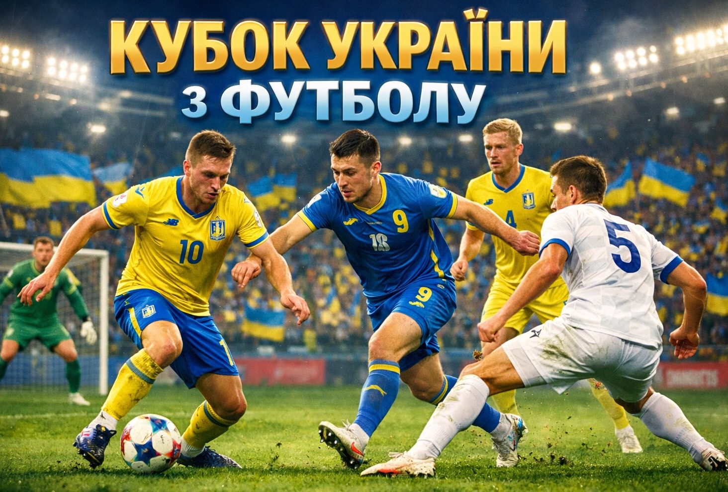 Розклад 1/4 фіналу Кубка України з футболу: хто грає, коли матчі та що вже відомо