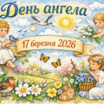 День ангела 17 березня 2026 в Україні за новим та старим стилем: хто святкує сьогодні, значення імен та побажання