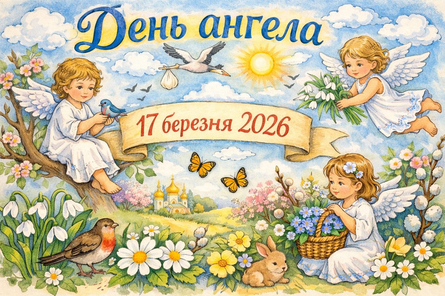День ангела 17 березня 2026 в Україні за новим та старим стилем: хто святкує сьогодні, значення імен та побажання