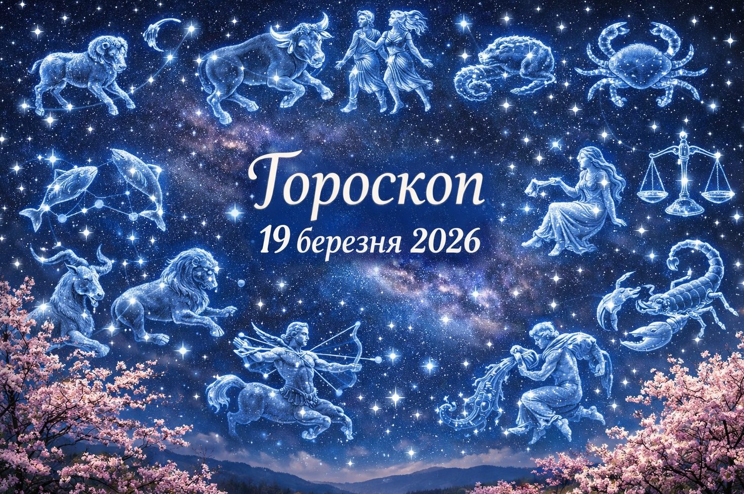 Гороскоп на сьогодні, 19 березня 2026, для всіх знаків Зодіаку