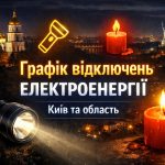 Графік відключень світла Київ та Київська область 20 березня 2026: де не буде електроенергії сьогодні