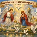 Благовіщення Пресвятої Богородиці 2026: картинки, СМС, побажання прозою та листівки українською