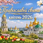Православний календар квітень 2026 року в Україні: головні свята місяця