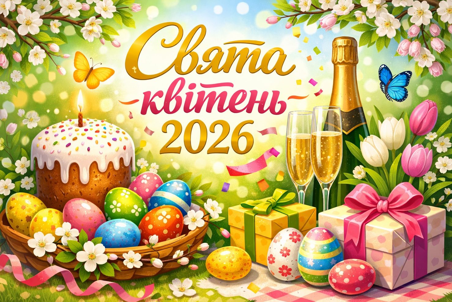 Календар свят на квітень 2026 року в Україні: вихідні, важливі дати та міжнародні святкування