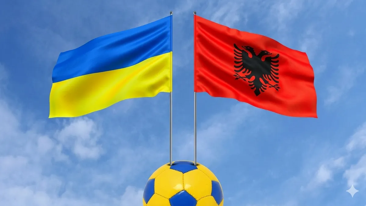 Що кажуть букмекери про матч Україна — Албанія 2026