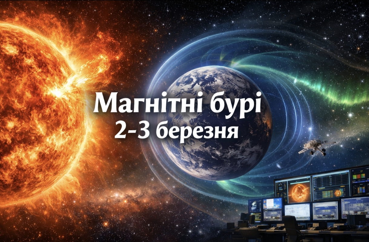 Магнітні бурі 2-3 березня 2026 року: який К-індекс сьогодні та чи вплине сонячна активність на самопочуття