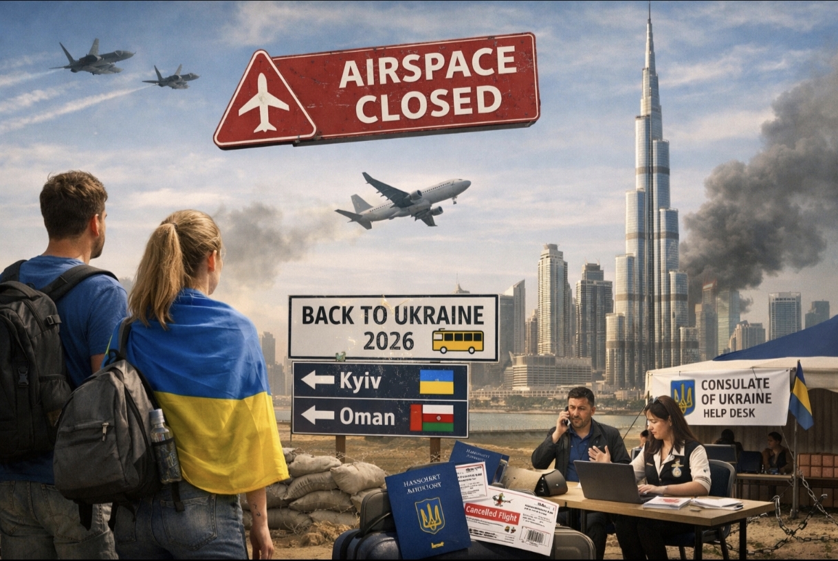 Як повернутися з ОАЕ в Україну у 2026 році: інструкція, гарячі лінії та альтернативні маршрути