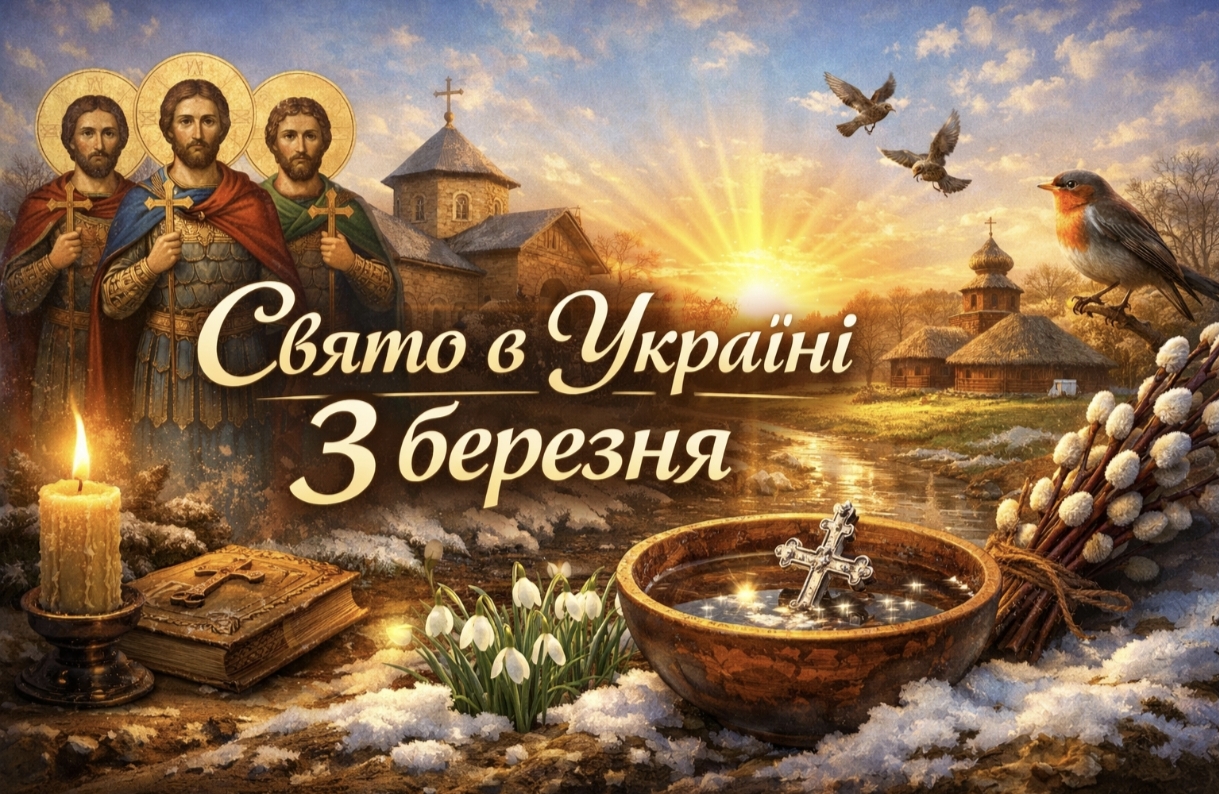 Яке церковне свято 3 березня 2026 року в Україні: пам’ять мучеників Амасійських, традиції дня, що не можна робити та погодні прикмети