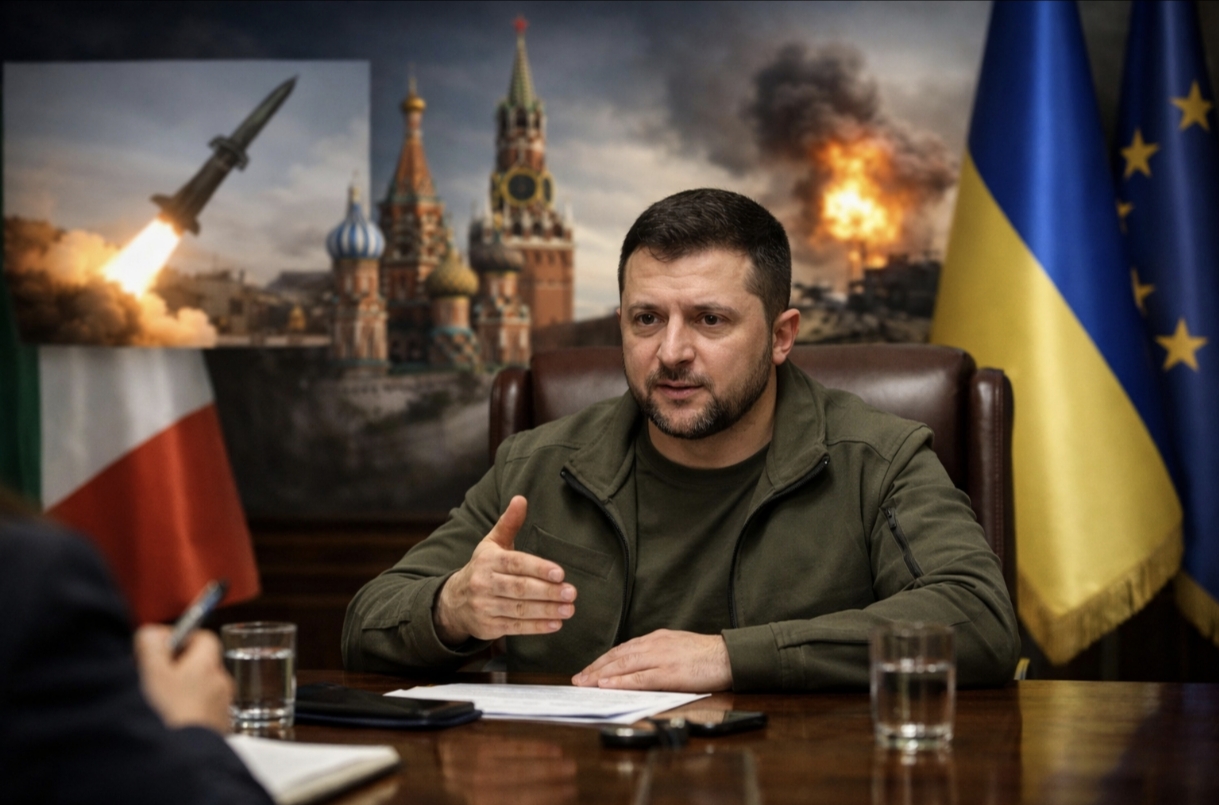 Що заявив Зеленський про Іран, ППО України та нову зустріч із США і РФ — головні тези інтерв’ю італійським ЗМІ