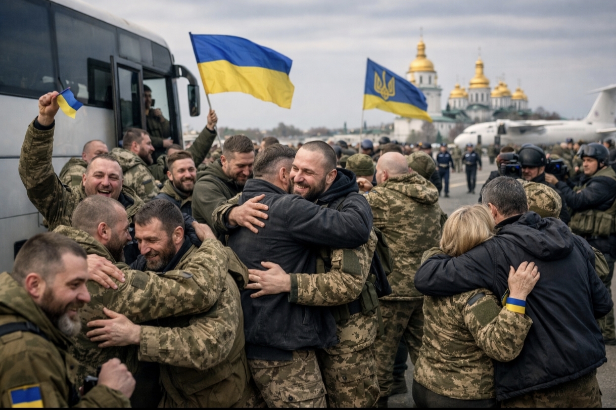 Списки звільнених з полону сьогодні: Україна проводить великий обмін 6 березня 2026 року — скільки військових повернулися додому