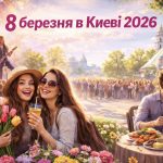 Куди піти 8 березня в Києві 2026: концерти, святкові бранчі, романтичні локації та події до Міжнародного жіночого дня