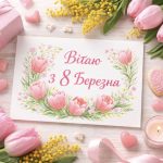 Гарні привітання з 8 березня: в прозі, оригінальні, прикольні картинки українською 2026