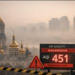 Що означає індекс повітря 451 у Києві та чому жителям Печерська радять не виходити на вулицю
