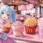McDonald’s запустив рожеве меню Pink Treats: McFlurry з кислими мармеладками, рожеві фрі та Sakura Sprite — чи з’являться новинки в Україні