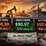 Ціни на нафту 10 березня 2026 року — скільки коштує Brent, WTI та Urals сьогодні