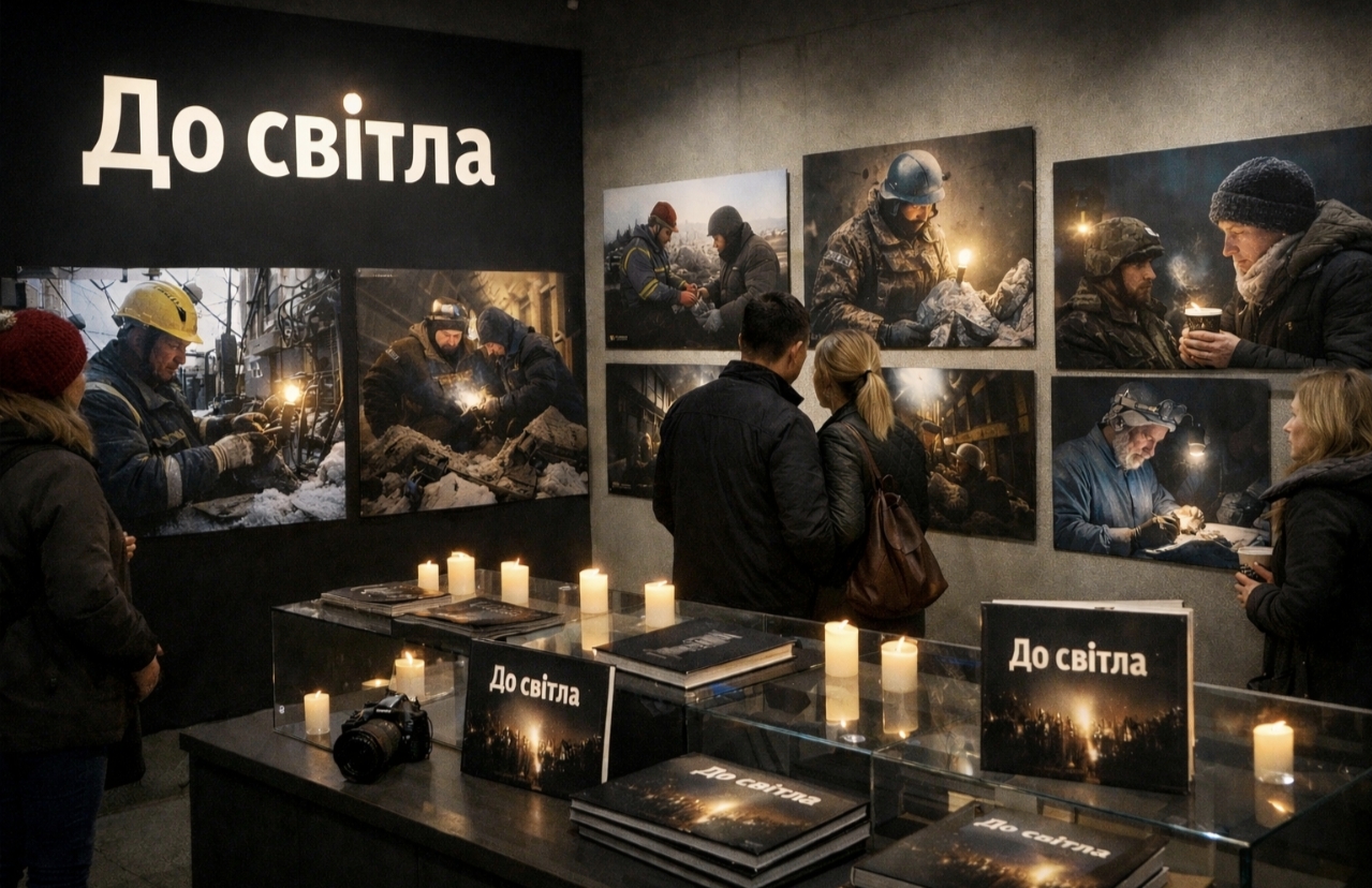 У Києві відкривається фотовиставка «До світла» про героїв енергетичного фронту — дата, локація та ціни на квитки