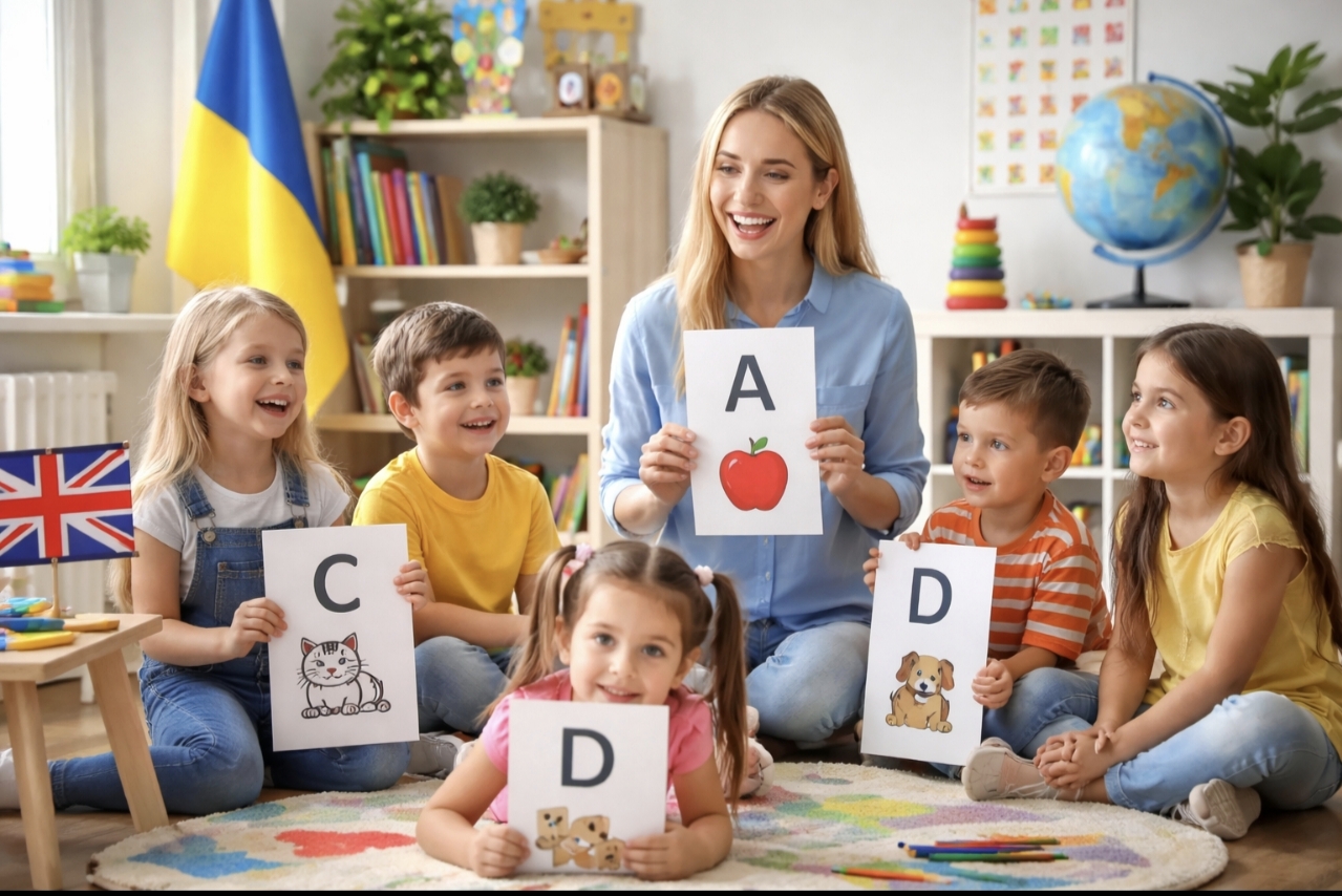 Коли в Україні введуть обов’язкову англійську у дитсадках і для яких дітей діятимуть нові правила