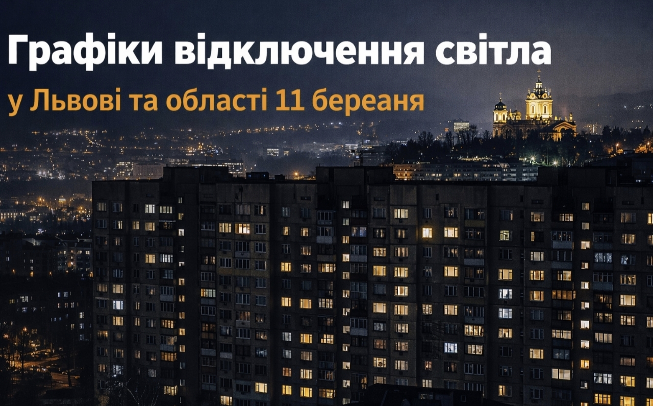 Коли не буде світла у Львові та області 12 березня 2026: графіки відключень
