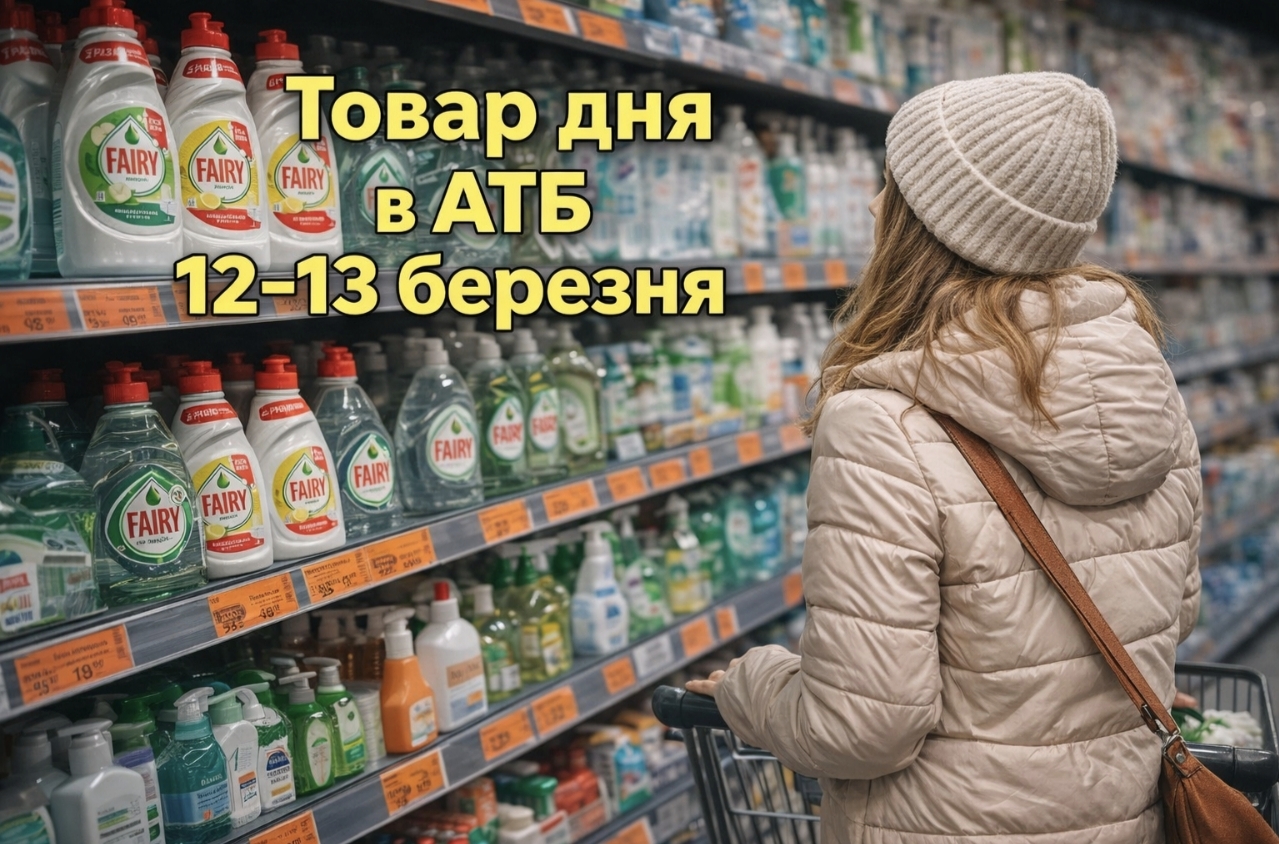 Товар дня в АТБ 12-13 березня: що можна купити сьогодні за пів ціни