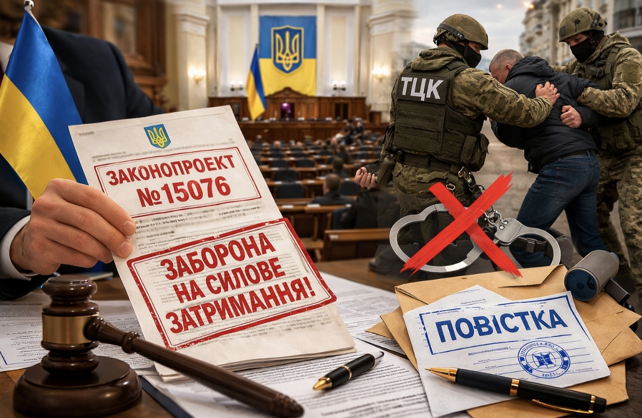 Повістки лише під підпис або поштою: у Верховній Раді пропонують обмежити силові повноваження ТЦК