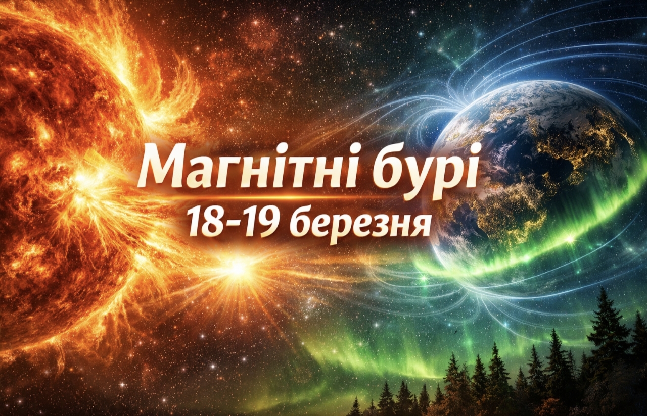 Чи будуть магнітні бурі 18–19 березня та як корональна діра впливає на Землю