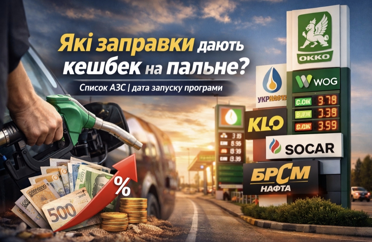 Коли запустять кешбек на пальне та які АЗС приєднаються до програми в Україні