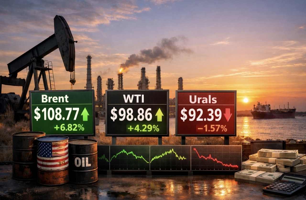 Ціни на нафту 19 березня 2026 року — скільки коштує Brent, WTI та Urals сьогодні