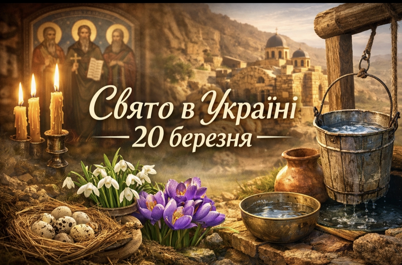 20 березня — яке церковне свято відзначають в Україні та що сьогодні варто зробити для здоров’я