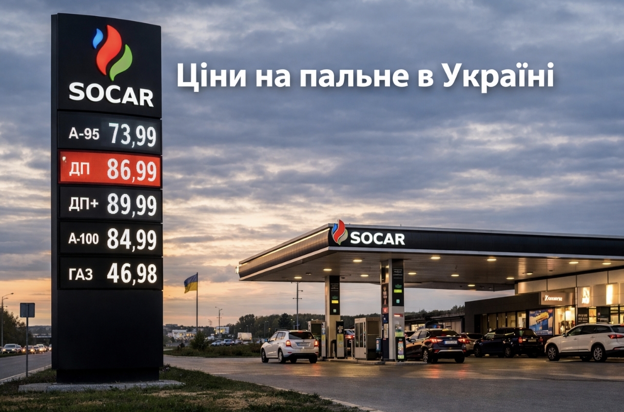 Ціни на бензин в Україні 23 березня 2026 року — скільки коштує літр А-95, А-92 та дизель на АЗС сьогодні