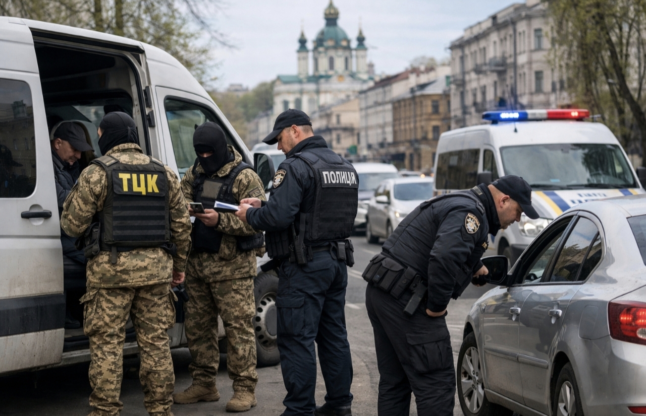 ТЦК разом з поліцією почали масово шукати СЗЧ на вулицях Києва