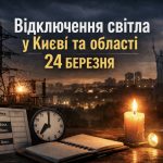 Графік відключень світла Київ та область 24 березня 2026: де не буде електроенергії сьогодні