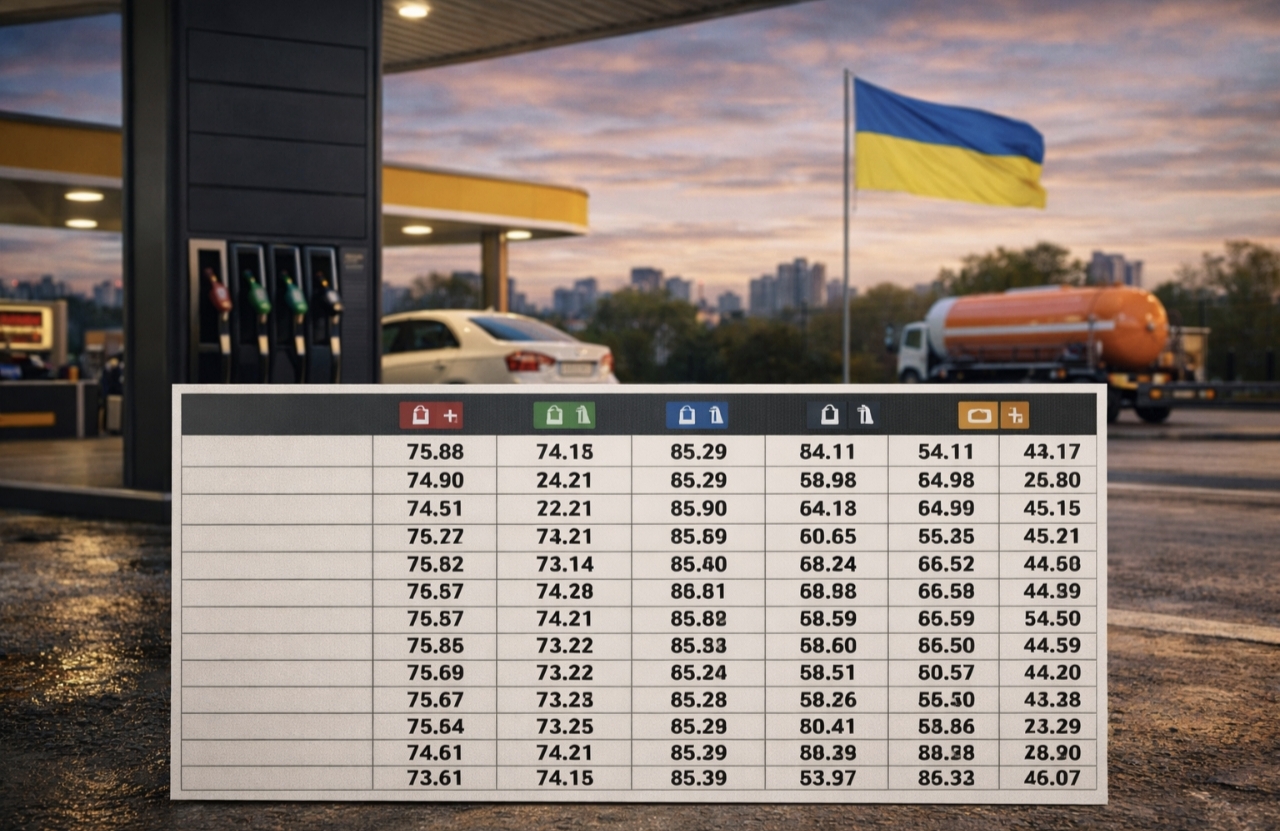 Ціни на бензин в Україні 24 березня 2026 року — скільки коштує літр А-95, А-92 та дизель на АЗС сьогодні