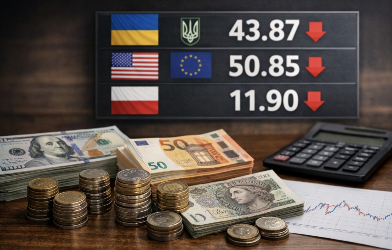 Курс валют на 26.03.2026: скільки коштують долар, євро і злотий