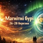Магнітні бурі 26–28 березня 2026: якою буде сонячна активність сьогодні та чи варто хвилюватися