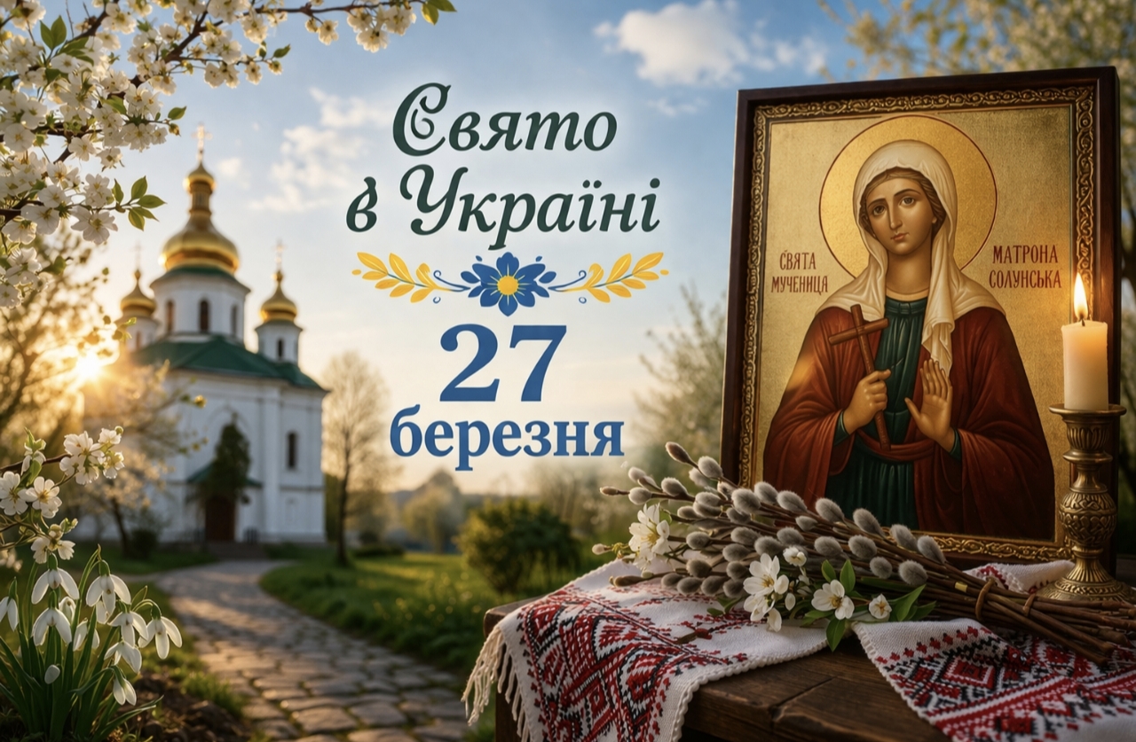 Яке церковне свято в Україні 27 березня та про яке благословення просять жінки