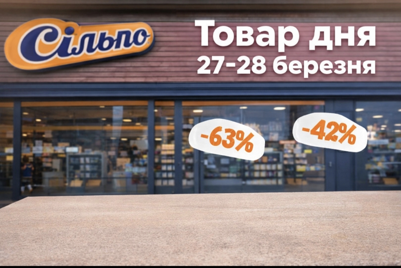 Товар дня в Сільпо 27-28 березня: що можна купити сьогодні зі знижкою до 70%