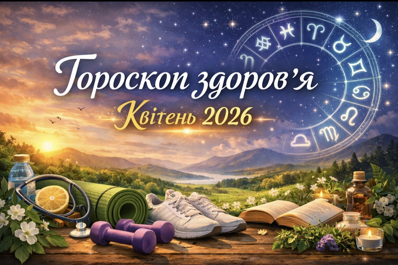 Гороскоп здоров’я на квітень 2026 року для всіх знаків зодіаку
