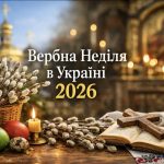 Коли вербна неділя в Україні 2026