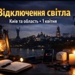 Графік відключень світла Київ та область 1 квітня 2026: де не буде електроенергії сьогодні