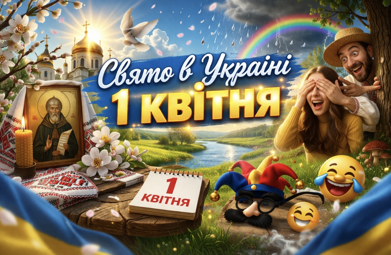 Яке церковне свято 1 квітня та кого потрібно розіграти сьогодні, щоб не втратити удачу