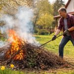 Чи можна спалювати сміття, траву та гілки у дворі в Україні 2026: відповідальність та розмір штрафу