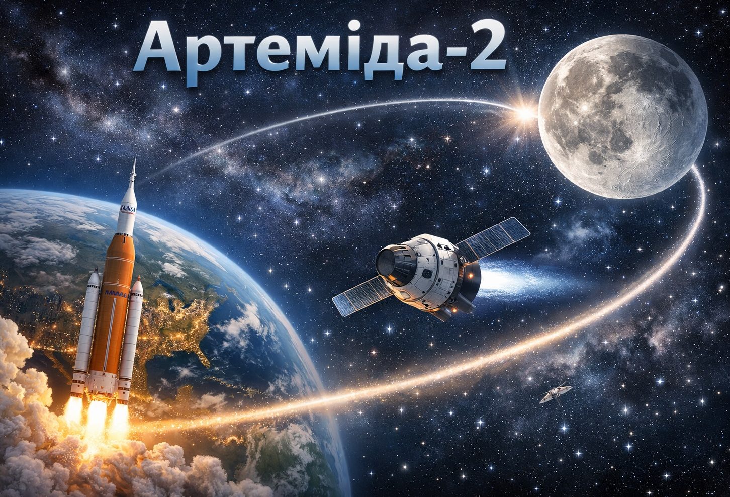 Місія NASA «Артеміда-2»: що це таке і де можна подивитися безкоштовно онлайн