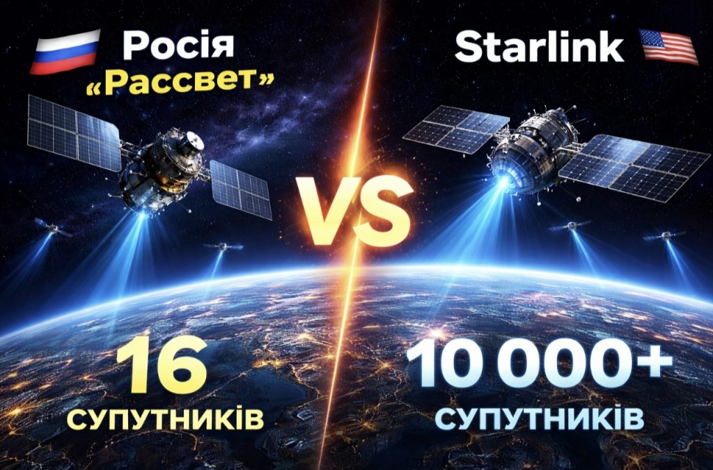 Що таке російська система «Рассвет» і чи може вона стати аналогом Starlink