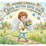 День ангела Юрія 23 квітня 2026: картинки, СМС, побажання прозою та листівки українською