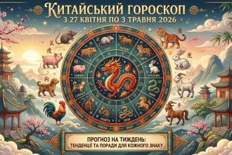 Китайський гороскоп на тиждень з 27 квітня по 3 травня 2026: кому пощастить найбільше